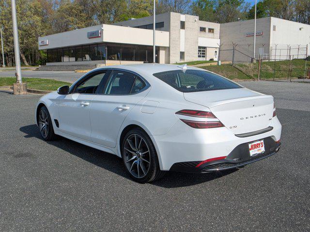 used 2023 Genesis G70 car, priced at $27,988