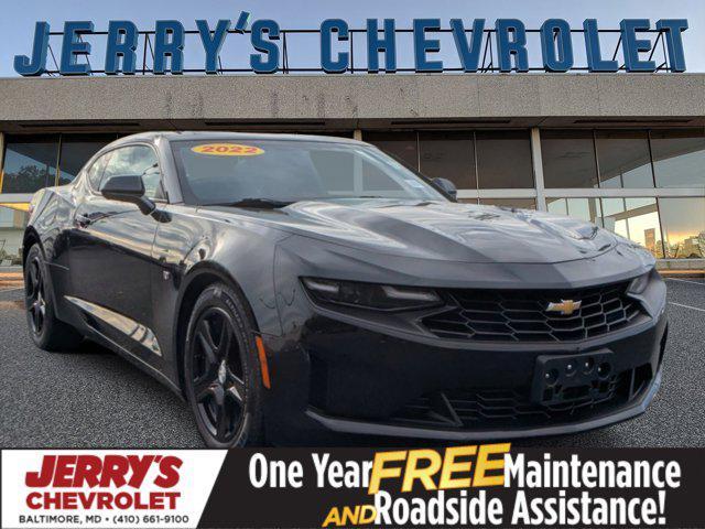 used 2022 Chevrolet Camaro car, priced at $23,642