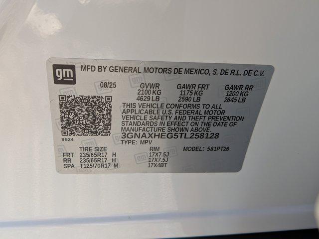 new 2026 Chevrolet Equinox car, priced at $25,507