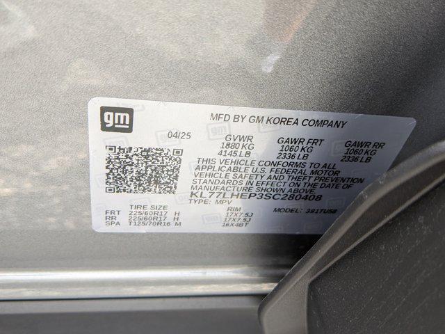 new 2025 Chevrolet Trax car, priced at $22,602