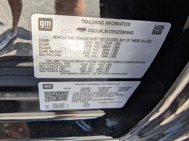 new 2025 Chevrolet Silverado 1500 car, priced at $64,597