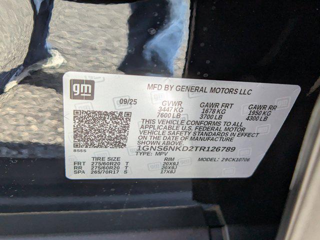 new 2026 Chevrolet Tahoe car, priced at $70,977