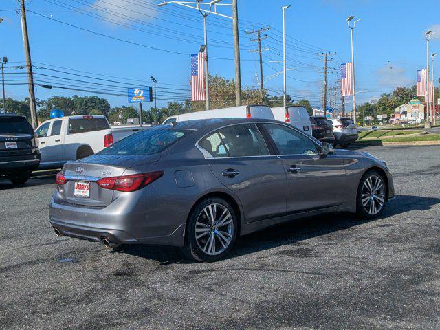 used 2021 INFINITI Q50 car, priced at $31,988