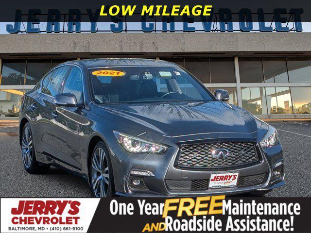 used 2021 INFINITI Q50 car, priced at $31,988