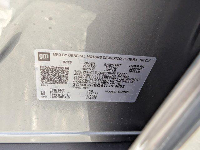 new 2026 Chevrolet Equinox car, priced at $27,912