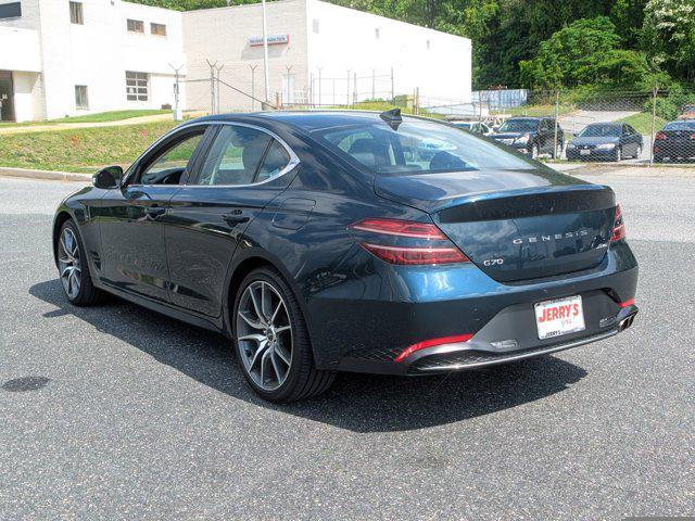 used 2023 Genesis G70 car, priced at $27,988