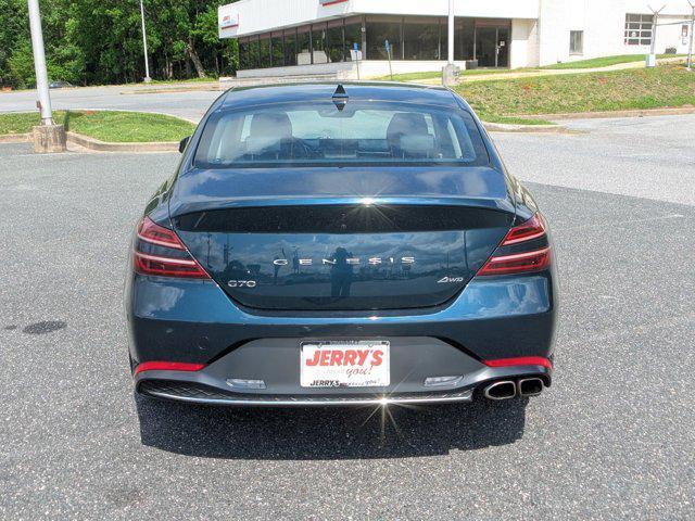 used 2023 Genesis G70 car, priced at $27,988