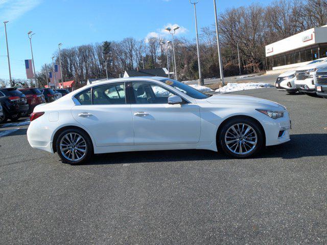 used 2022 INFINITI Q50 car, priced at $28,919