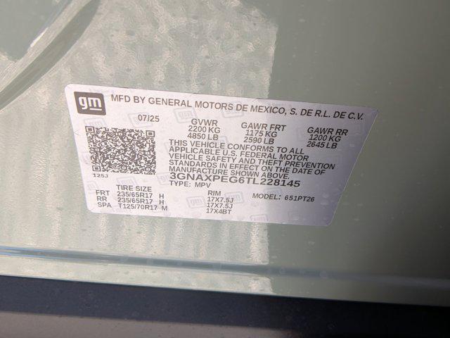 new 2026 Chevrolet Equinox car, priced at $30,312