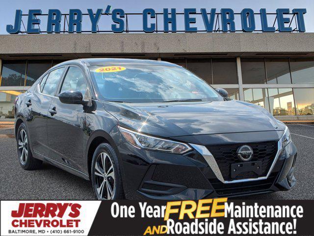 used 2021 Nissan Sentra car, priced at $16,394