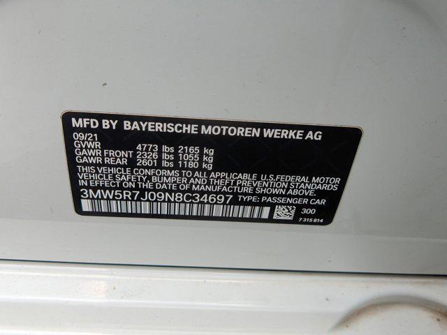 used 2022 BMW 330 car, priced at $32,354