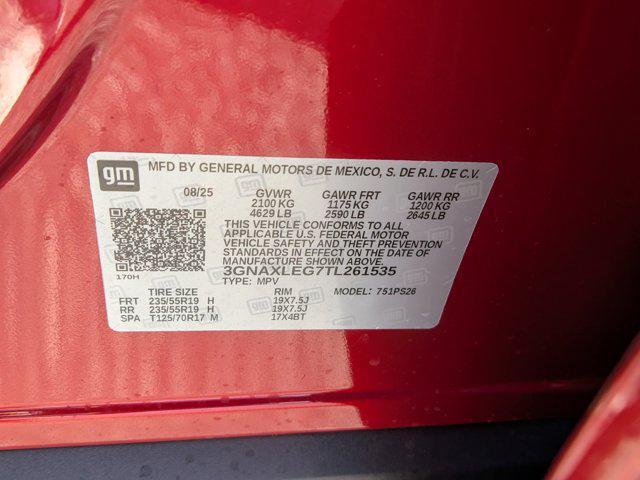 new 2026 Chevrolet Equinox car, priced at $32,722