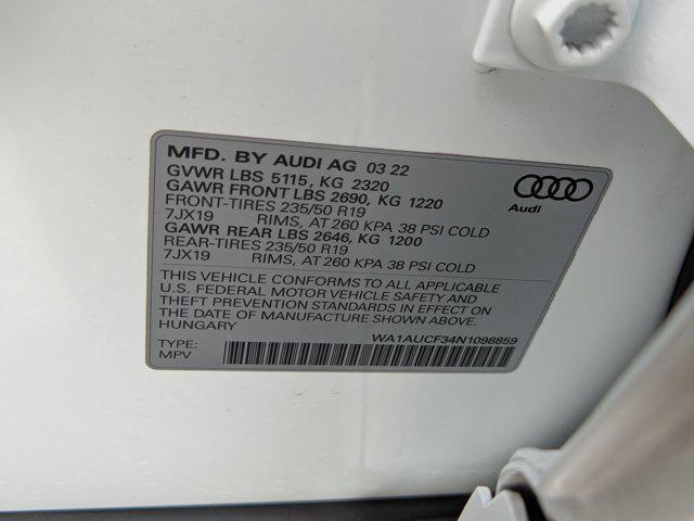 used 2022 Audi Q3 car, priced at $25,195