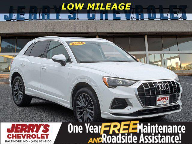 used 2022 Audi Q3 car, priced at $25,195