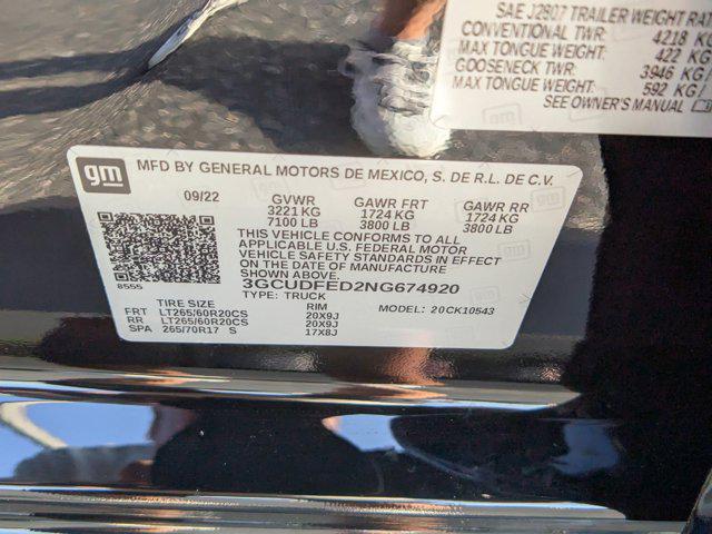 used 2022 Chevrolet Silverado 1500 car, priced at $43,994