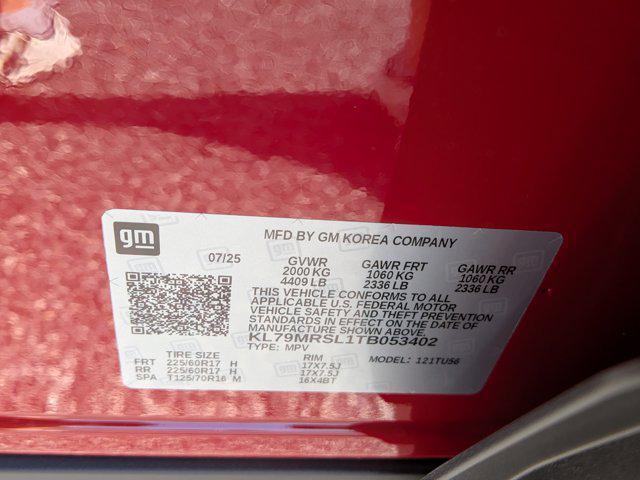 new 2026 Chevrolet TrailBlazer car, priced at $29,377