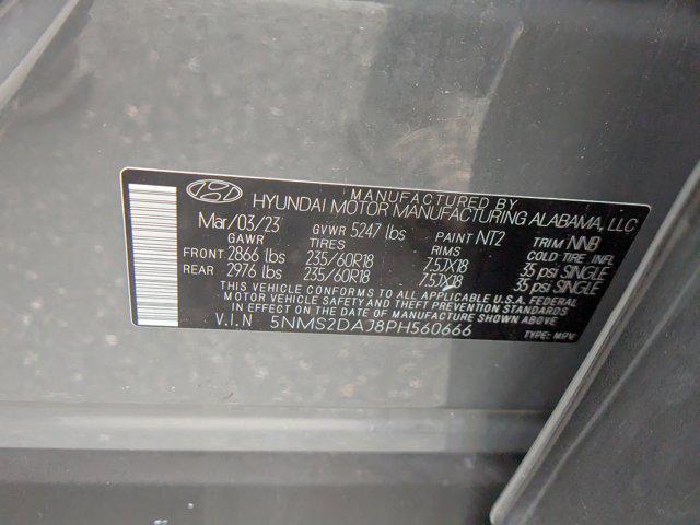 used 2023 Hyundai Santa Fe car, priced at $24,134