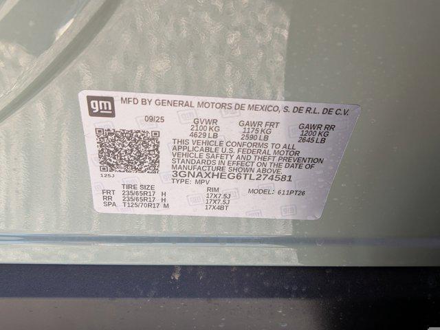 new 2026 Chevrolet Equinox car, priced at $26,327