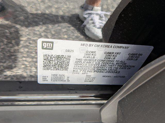 new 2025 Chevrolet Trax car, priced at $22,302
