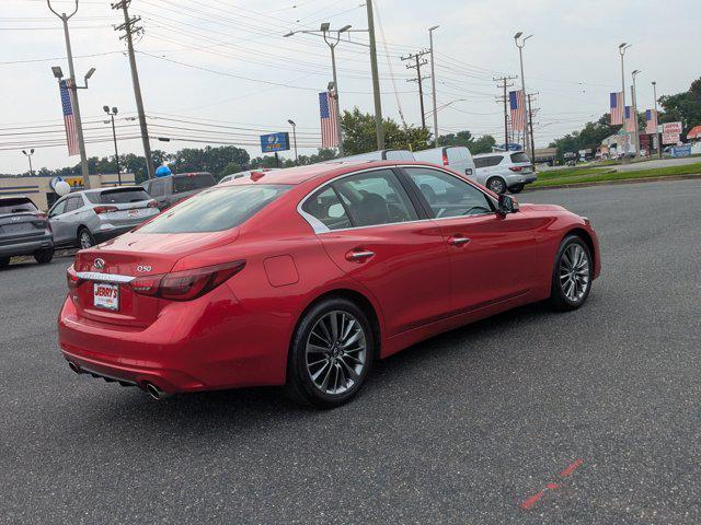 used 2021 INFINITI Q50 car, priced at $27,988