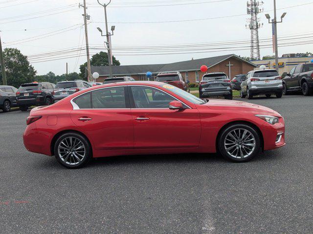 used 2021 INFINITI Q50 car, priced at $27,988