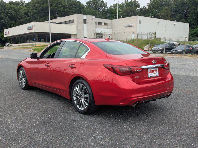 used 2021 INFINITI Q50 car, priced at $27,988