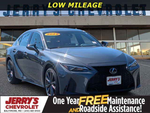 used 2022 Lexus IS 350 car, priced at $38,988