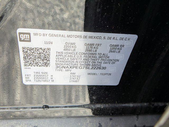 new 2025 Chevrolet Equinox car, priced at $28,002