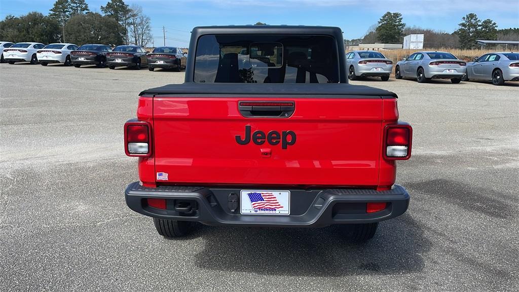 new 2024 Jeep Gladiator car, priced at $43,700