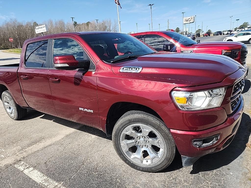 used 2022 Ram 1500 car, priced at $40,000