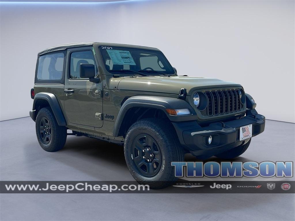 new 2025 Jeep Wrangler car, priced at $33,972