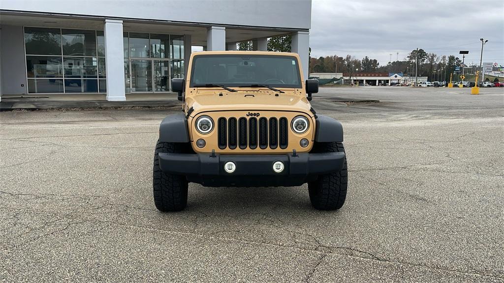 used 2014 Jeep Wrangler Unlimited car, priced at $24,490