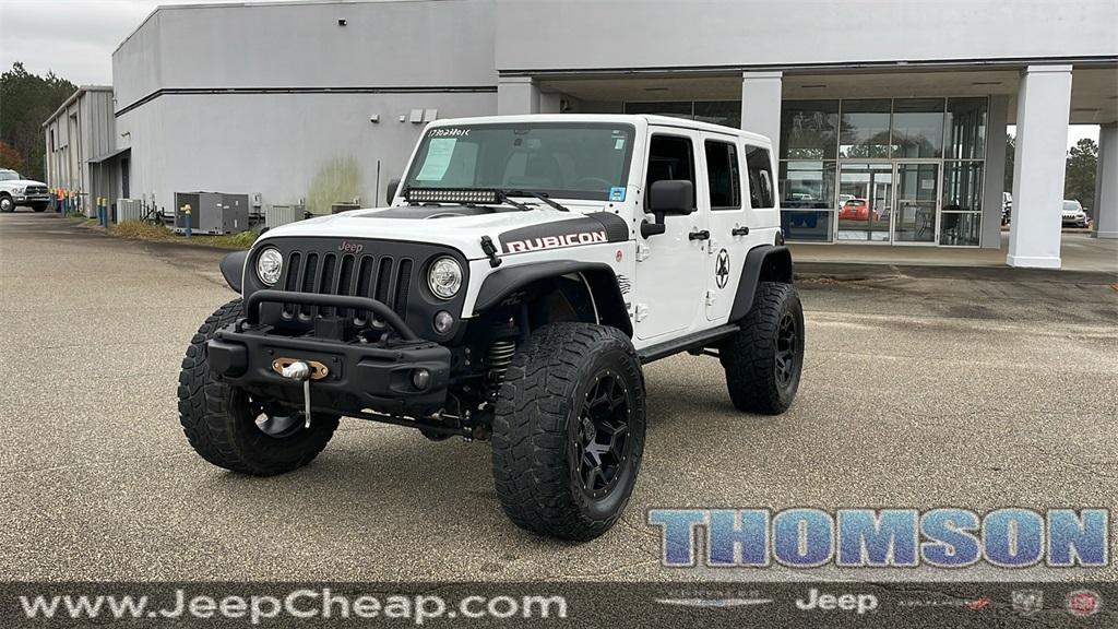 used 2017 Jeep Wrangler Unlimited car, priced at $29,390