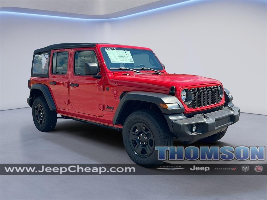 new 2025 Jeep Wrangler car, priced at $39,623