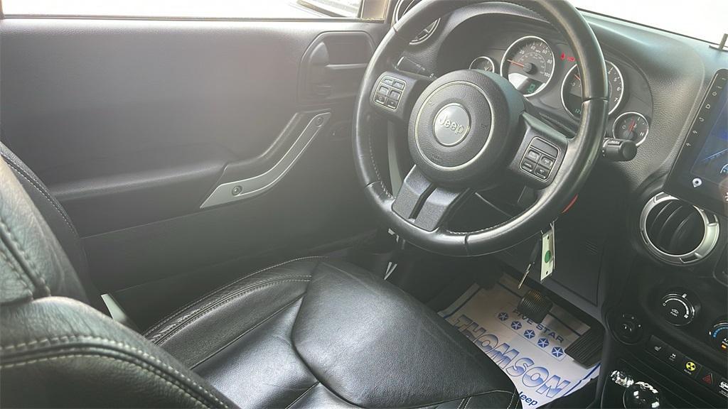 used 2016 Jeep Wrangler Unlimited car, priced at $22,660