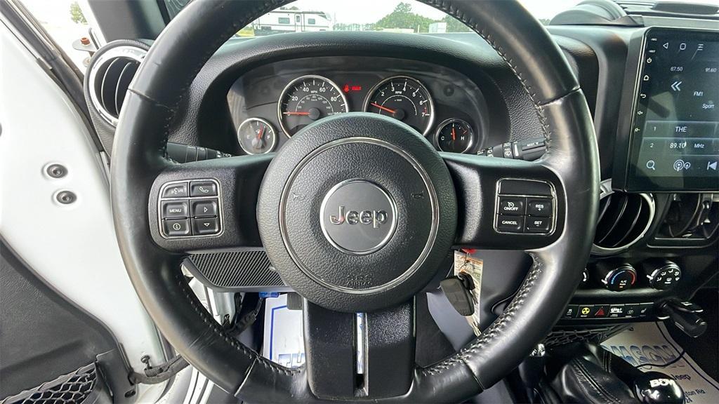 used 2016 Jeep Wrangler Unlimited car, priced at $21,980