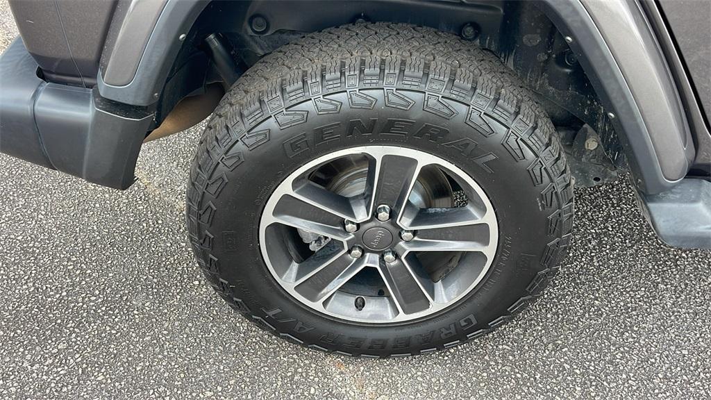 used 2023 Jeep Wrangler car, priced at $34,900