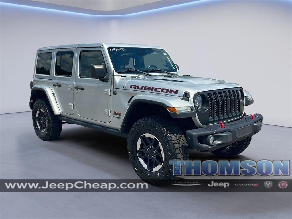used 2022 Jeep Wrangler Unlimited car, priced at $40,730
