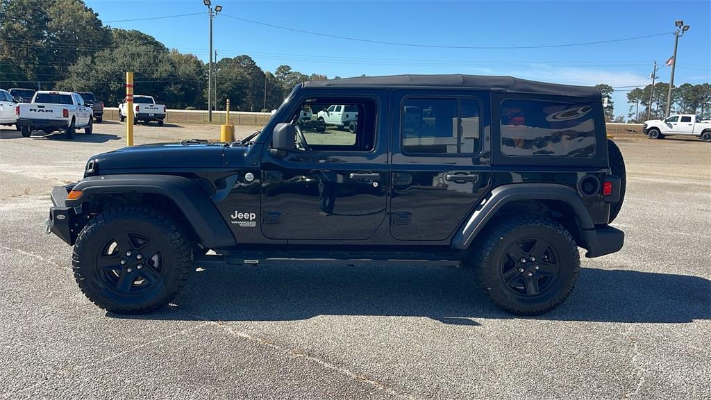 used 2020 Jeep Wrangler Unlimited car, priced at $25,330