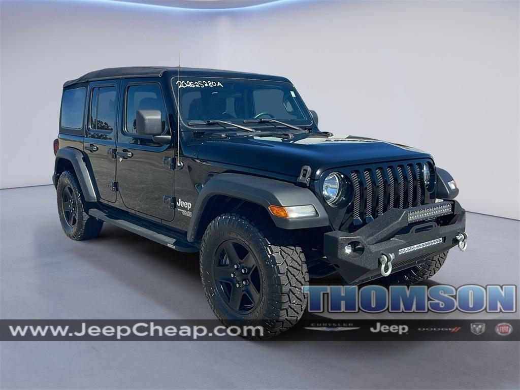 used 2020 Jeep Wrangler Unlimited car, priced at $25,330
