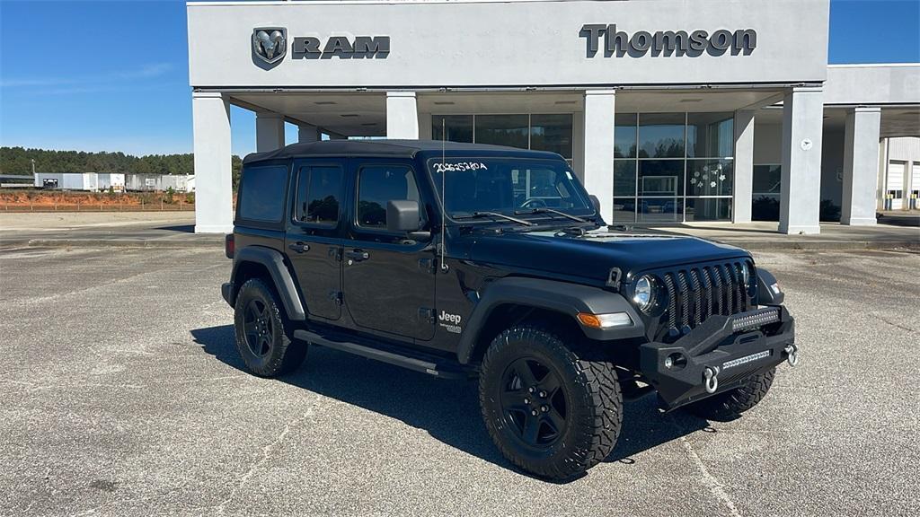 used 2020 Jeep Wrangler Unlimited car, priced at $25,330