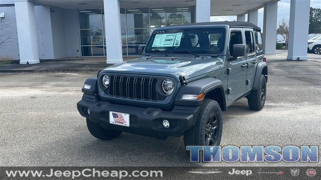 new 2024 Jeep Wrangler car, priced at $33,990