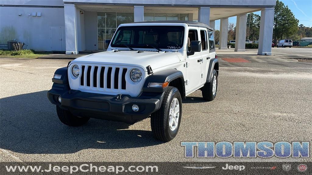 used 2022 Jeep Wrangler Unlimited car, priced at $33,560