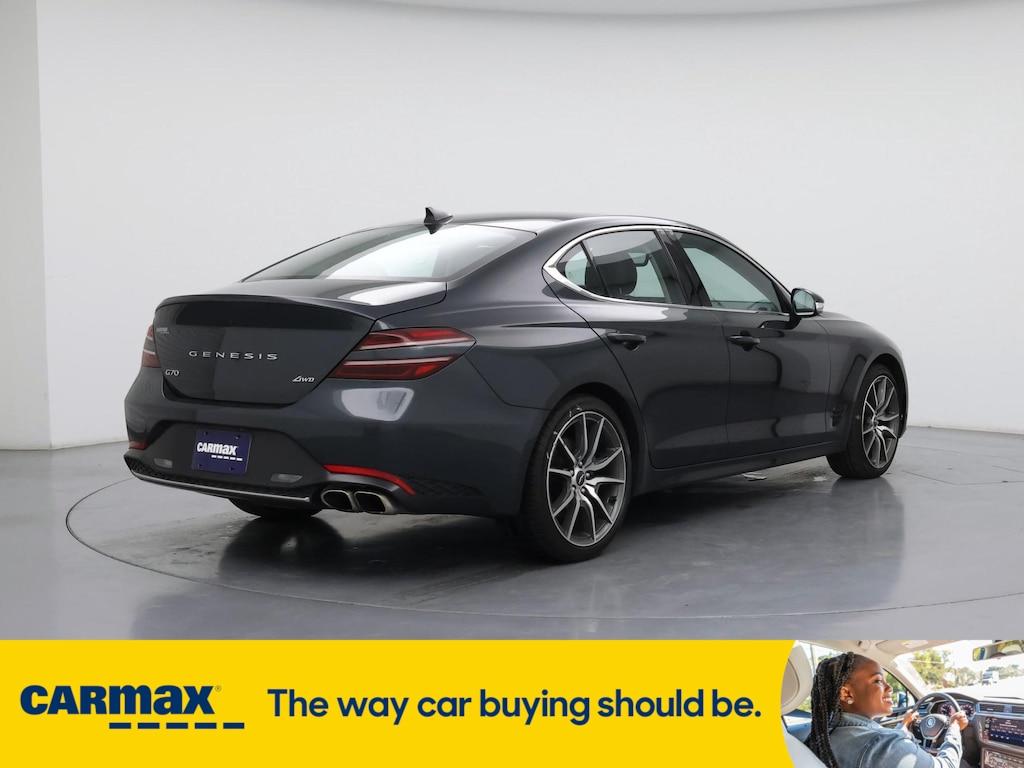 used 2023 Genesis G70 car, priced at $27,998