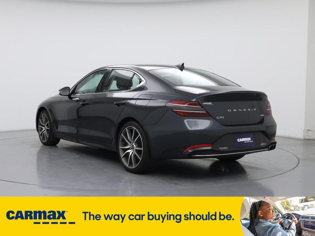 used 2023 Genesis G70 car, priced at $27,998