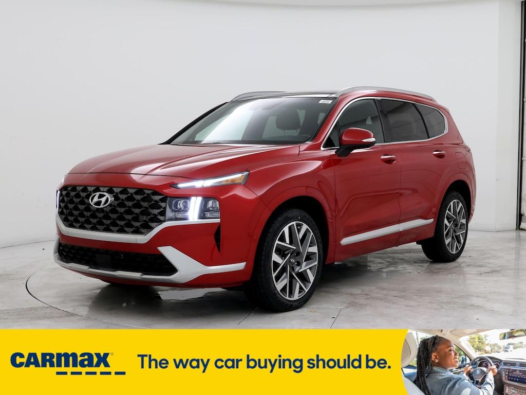used 2022 Hyundai Santa Fe car, priced at $27,998