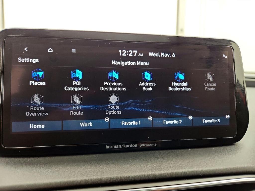 used 2022 Hyundai Santa Fe car, priced at $27,998