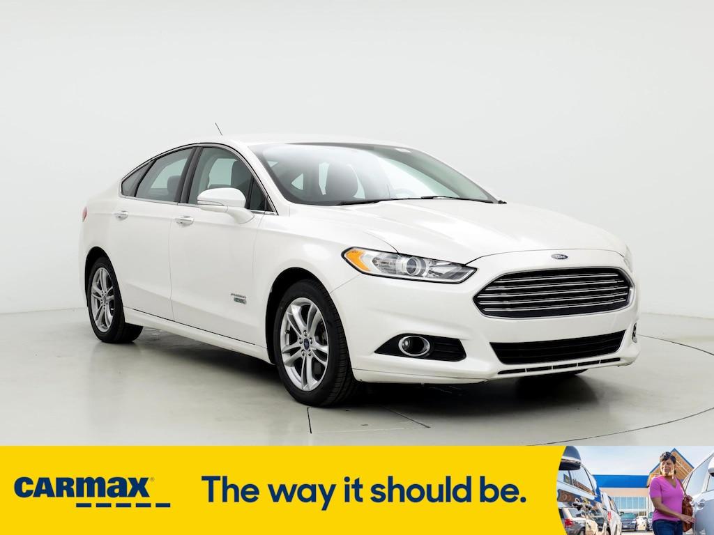 used 2015 Ford Fusion Energi car, priced at $13,998