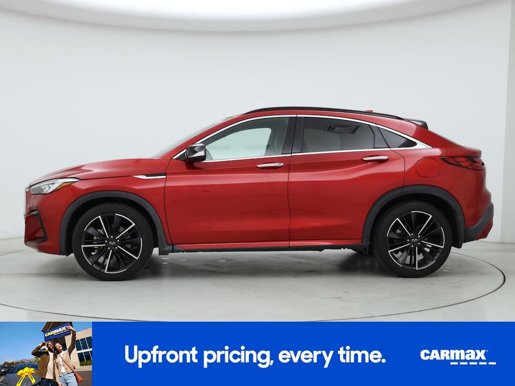 used 2022 INFINITI QX55 car, priced at $31,998