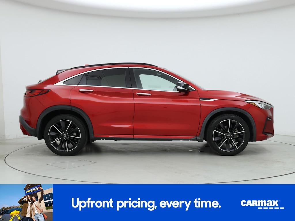 used 2022 INFINITI QX55 car, priced at $31,998